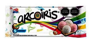 GALLETAS ARCO IRIS C/5 PIEZAS