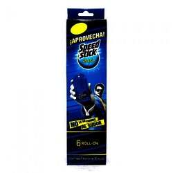 DESODORANTE SPEED STICK ROLL ON COOLNIGHT EXH C/6 DE 30 ML