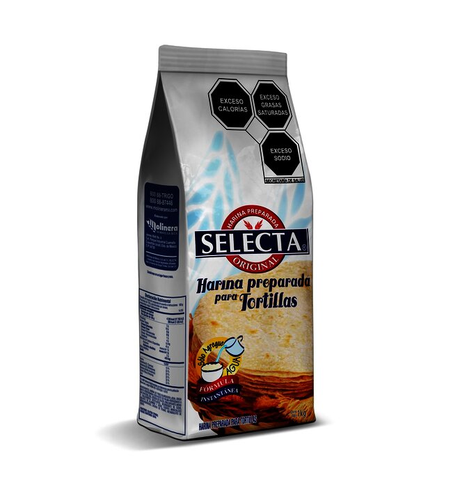 HARINA PREPARADA TORTILLA SELECTA 1 KG