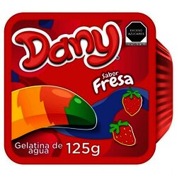 GELATINA DANY 125 GR FRESA GELATINA DANY 125 GR FRESA