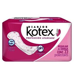PANTI PROTECTOR KOTEX CON 22 PIEZAS