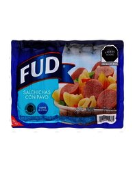 SALCHICHA PAVO FUD 266 GR SALCHICHA PAVO FUD 266 GR