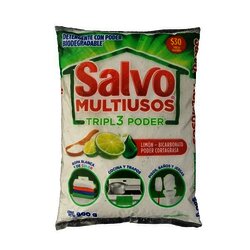 DETERGENTE POLVO MULTIUSOS SALVO 900 GR