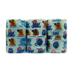 PAPEL HIGIENICO BIG FACIAL QUALITY C/12 ROLLOS DE 550 HOJAS