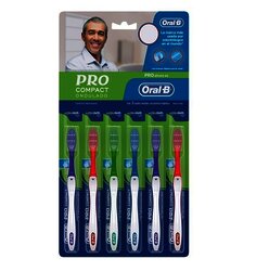 CEPILLO ORAL-B AGNI EXHIBIDOR C/6 PIEZAS