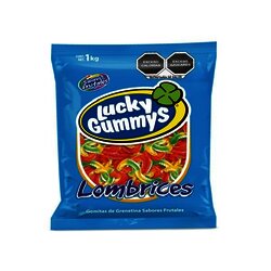 GOMAS LUCKY LOMBRICES 1 KG