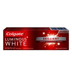 PASTA DENTAL COLGATE LUMINOUS WHITE 22 ML PASTA DENTAL COLGATE LUMINOUS WHITE 22 ML
