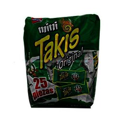 MINI TAKIS PAQUETE C/25 BSAS