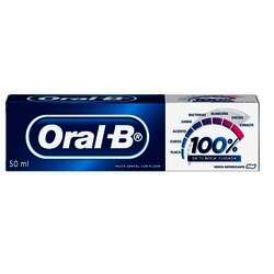 PASTA DENTAL ORAL-B 100% 50 ML PASTA DENTAL ORAL-B 100% 50 ML