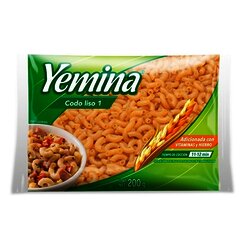 PASTA YEMINA 200 GR CODO #1