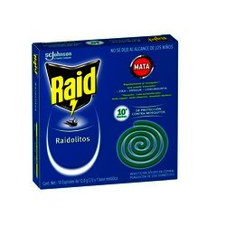 RAIDOLITOS C/10 ESPIRALES VERDE RAIDOLITOS C/10 ESPIRALES VERDE