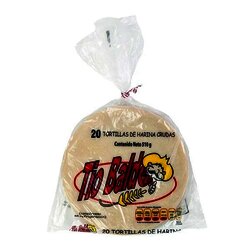 TORTILLA PRECOCIDA TIO BALDO C/20 PIEZAS