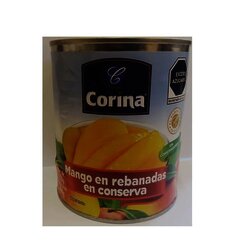 MANGO EN REBANADAS CORINA 800 GR