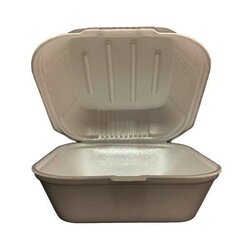 CONTENEDOR HAMBURGUESA BLANCO REYMA C/50 CONTENEDOR HAMBURGUESA BLANCO REYMA C/50