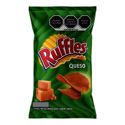 RUFFLES SABRITAS QUESO C/10 50 GR