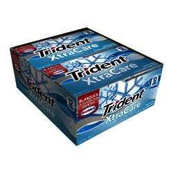 CHICLE TRIDENT XTRACARE PAQ C/12 PZ FRESHMINT CHICLE TRIDENT XTRACARE PAQ C/12 PZ FRESHMINT