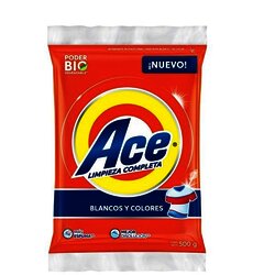 DETERGENTE POLVO ACE REGULAR 500 GR