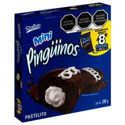 MINI PINGUINO PAQ 200 GR C/8 PZ