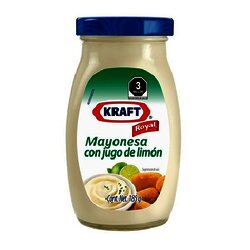 MAYONESA KRAFT ROYAL 185 GR CON JUGO DE LIMON