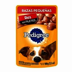 PEDIGREE RAZ PEQUEÑAS POUCH 100 GR RES