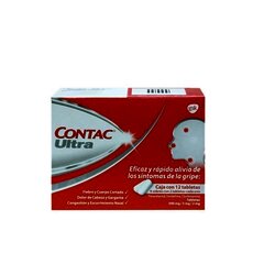 CONTAC ULTRA CON 12 PASTILLAS