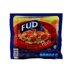 SALCHICHA PAVO FUD 500 GR SALCHICHA PAVO FUD 500 GR