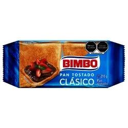 PAN TOSTADO BIMBO 210 GR PAN TOSTADO BIMBO 210 GR