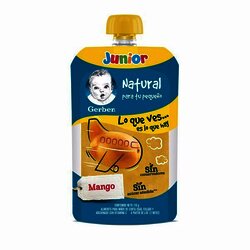 GERBER ETAPA JUNIOR 95 GR MANGO GERBER ETAPA JUNIOR 95 GR MANGO