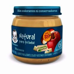 GERBER 2A ETAPA 100 GR MANZANA GERBER 2A ETAPA 100 GR MANZANA
