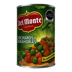 CHICHARO CON ZANAHORIA DEL MONTE 410 GR CHICHARO CON ZANAHORIA DEL MONTE 410 GR