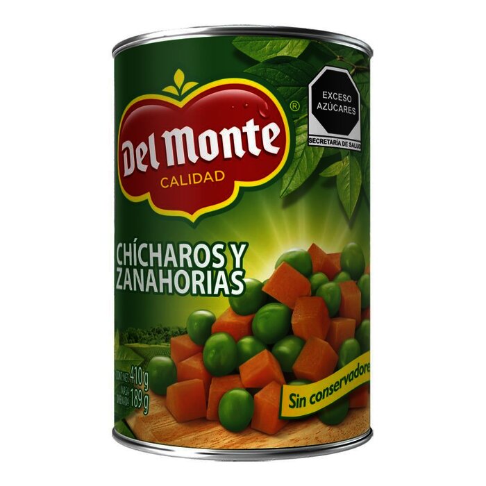 CHICHARO CON ZANAHORIA DEL MONTE 410 GR