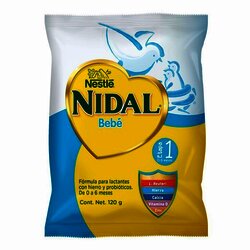 FORMULA INFANTIL NIDAL 120 GR FORMULA INFANTIL NIDAL 120 GR