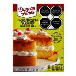 HARINA PASTEL DUNCAN 432 GR PIÑA HARINA PASTEL DUNCAN 432 GR PIÑA