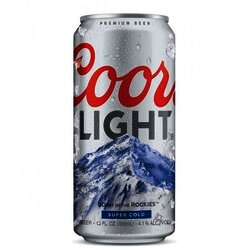 CERVEZA COORS LIGHT LATA 355 ML