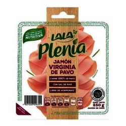 JAMON VIRGINIA PAVO LALA PLENIA 250 GR JAMON VIRGINIA PAVO LALA PLENIA 250 GR