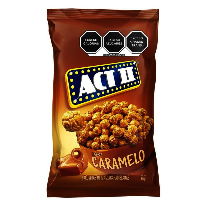 PALOMITAS EXPLOTADA ACTII 95 GR CARAMELO