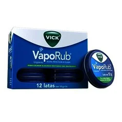 VICK VAPORUB PAQ CON 12 LATAS DE 12 GR
