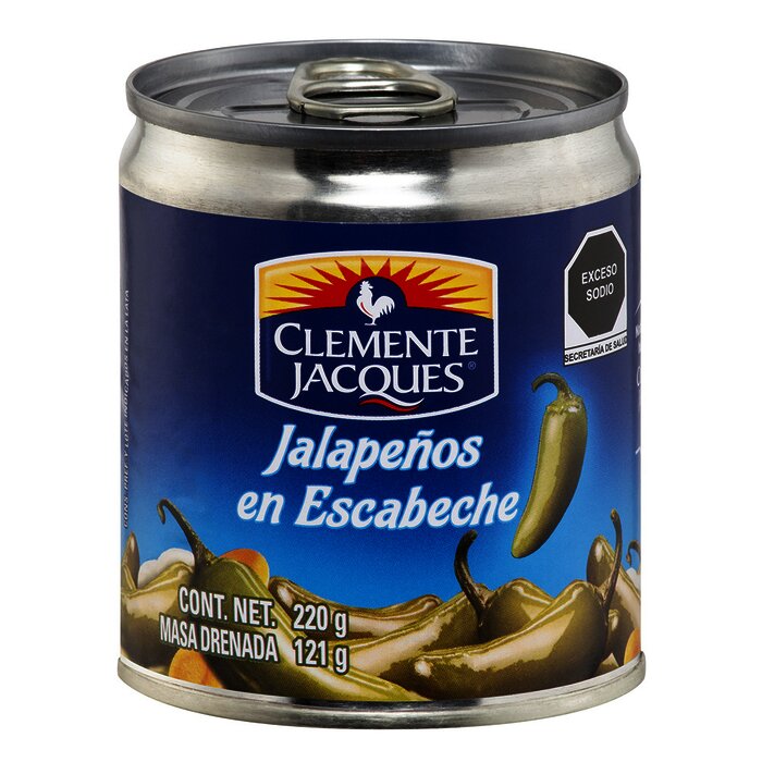 CHILE JALAPEÑO ENTERO CLEMENTE 220 GR