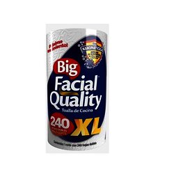SERVITOALLA BIG FACIAL XL 240 HOJAS DOBLES MULTICORTE