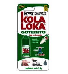 PEGAMENTO KOLA LOKA GOTERITO 3.5 GR PEGAMENTO KOLA LOKA GOTERITO 3.5 GR
