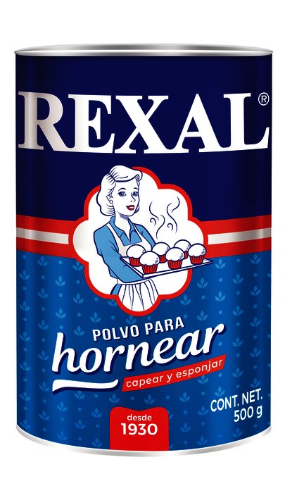 POLVO PARA HORNEAR REXAL 500 GR