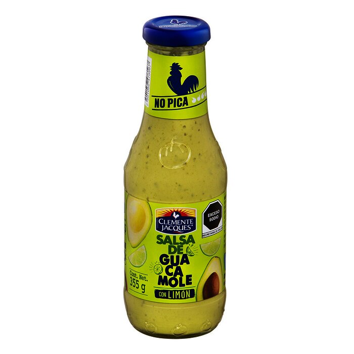 SALSA CLEMENTE GUACAMOLE LIMON 355 ML