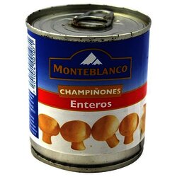 CHAMPIÑON ENTERO MONTEBLANCO 186 GR CHAMPIÑON ENTERO MONTEBLANCO 186 GR