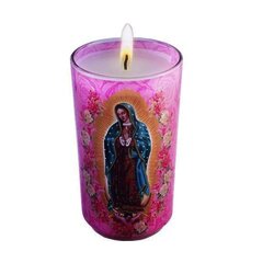 VELADORA IMAGEN FAMA VIRGEN DE GUADALUPE