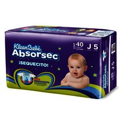 PAÑAL ABSORSEC ULTRA JUMBO CON 40 PIEZAS