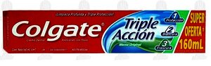 PASTA DENTAL COLGATE TRIPLE ACCION 140 ML PASTA DENTAL COLGATE TRIPLE ACCION 140 ML