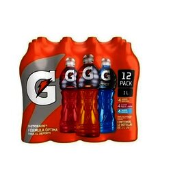 CAJA GATORADE SDO C/12 BOTES DE 350 ML