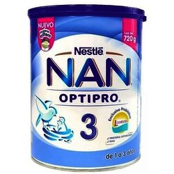 FORMULA INFANTIL NAN 3 720 GR FORMULA INFANTIL NAN 3 720 GR