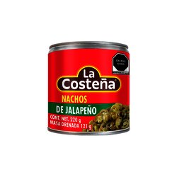CHILE JALAPEÑOS NACHOS LA COSTEÑA 220 GR