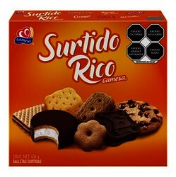 GALLETA SURTIDO RICO GAMESA 436 GR